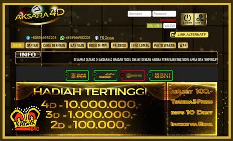 Aksara 4D.